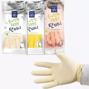 명진 고무장갑 대형 설거지장갑 10개입 업소용세척