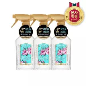 AURA 아우라 퍼퓸 섬유탈취제 홀리데이 판타지 섬유향수 400ML 3개