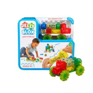 젤리블록스 비클키트 35PCS 내마음대로 자동차 만들기 촉감 블록