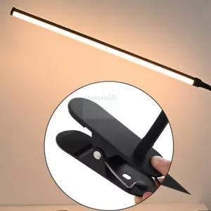 원밀스토어 LED 집게 스탠드58CM 블랙 스탠드조명