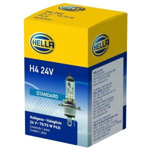 HELLA H4 24V 표준 할로겐 전구, 75/70W