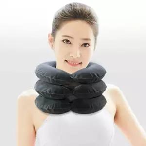 목견인기 공기주입 바른자세 목지지대
