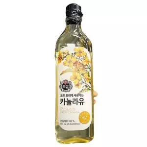 CJ 백설 카놀라유 900ml b40015