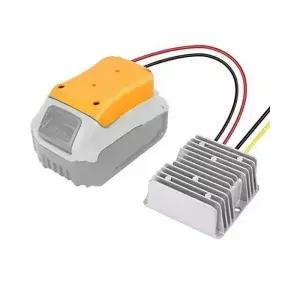 배터리 도크 POWER LOGIC 180W 인버터 DIY 어댑터 자동 벅 부스트 변환용 20V ~ 12V 스텝 다운 DC 전압