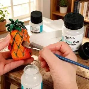 고광택 에어 드라이 클레이 바니쉬 20/60ML 실란트 투명 보호 코팅제 세라믹 유화 목재 관리용