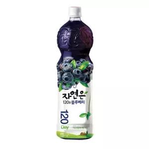 자연은 블루베리 1.5Lx12펫음료 주스 쥬스 과일 과일수 과즙 맛있는