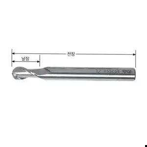공작 42474 일반볼엔드밀 6파이 2F 2.0mm(1R)