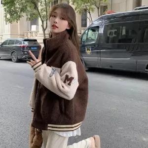 2컬러 여성 뽀글이 후리스 LK-J022뽀이집업 뽀이점퍼 뽀이잠바 양털 자켓 플자켓 플털 퍼점퍼
