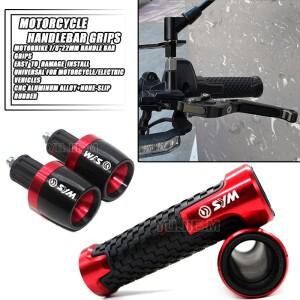 오토바이 액세서리 SYM MAXSYM 600i TL500 TL DRG158 FNX150 호환용 알루미늄 CNC 핸드 그립 핸들 바 엔드