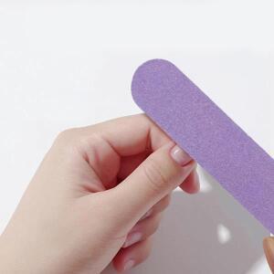 5종/세트 네일 케어 키트 휴대용 밀봉 가방 파일 버퍼 샌딩 폴리싱 블록 먼지 브러쉬 스펀지 포함 매니큐어
