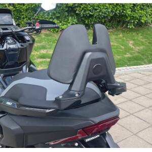 알루미늄 합금 리어 백레스트 승객 요추 지지대 혼다 포르자 NSS350 ADV350 스쿠터 컴포트 부품호환용
