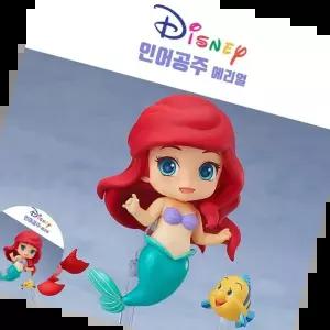 장식피규어 캐릭터피규어 캐릭터장난감 인어공주 에리얼 피규어 굿스마일 넨드로이드