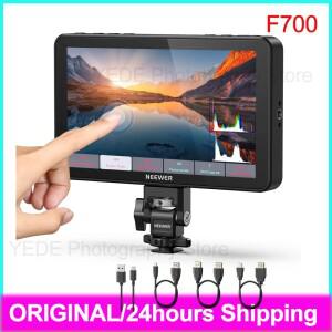 NEEWER F700 카메라 필드 터치 스크린 모니터 비디오 녹화용 2000nit HD 터치 스크린 4400mah 카메라 모니