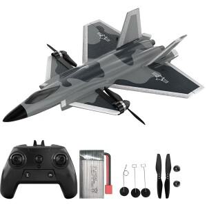 J20 전투기 2.4G 6CH KF700 RC 비행기 브러시리스 모터 360 도 회전 고정 날개 글라이더 소년 선물