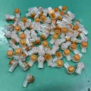 이더넷 RJ45 전화 네트워크 케이블 터미널용 50개 UY2 젤 와이어 버트 스플라이스 커넥터