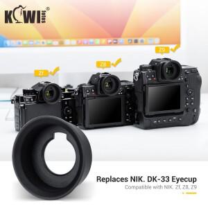 NIKON Z9 / Z8 / Zf 아이컵 카메라 확장 아이섀드 프로텍터용 NIKON DK-33 소프트 아이컵 아이피스 뷰파인