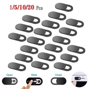 20/10 PCS 웹캠 커버 셔터 자석 슬라이더 카메라 iPad 태블릿 노트북 전화 렌즈 개인 정보 보호 스티커