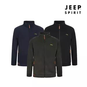 JEEP SPIRIT 남성 따뜻한 폴라플리스 겨울점퍼 3종택1