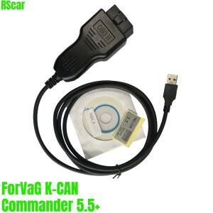 NewVAG K CAN Commander 5.5+핀 리더 3.9 베타 (V-W OBD 진단 케이블 TV 활성화 기능  MMI 기반 차량용)