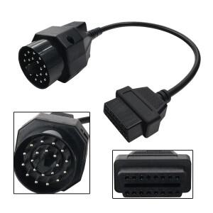 자동차 obd 연장 케이블 ii 어댑터 BMW 호환 20pin to 암 커넥터 e36 x5 z3 for