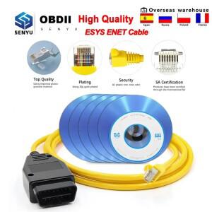 ESYS ENET 케이블 숨겨진 데이터 리프레시 ICOM 코딩 ECU 프로그래머 OBD 스캐너 자동차 진단 도구