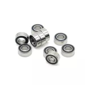 낚시 릴 베어링 2Pcs 4.762 7.938 3.175mm SR156 2RS 스테인리스 스틸 하이브리드 세라믹 에어 CB