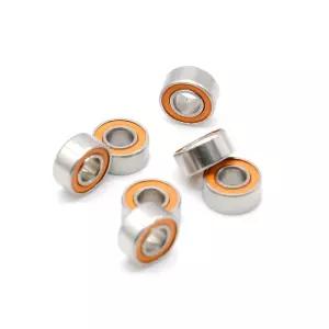 AIDUIXAP 낚시 릴 베어링 S684 2RS CB 2PCS 4 9 mm 스테인리스 스틸 하이브리드 세라믹 볼