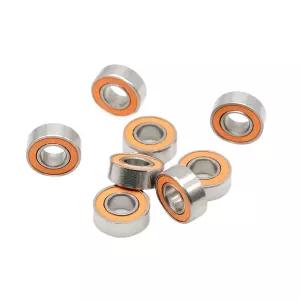 2Pc 낚시 릴 베어링 5 11 4mm SMR115 2RS CB 스테인리스 스틸 하이브리드 세라믹 공기