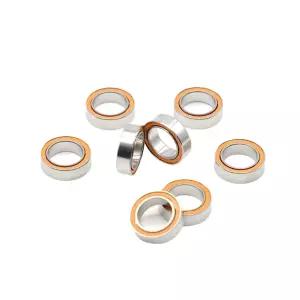 2Pc 낚시 릴 베어링 8X12X3.5mm SMR128 2RS 스테인리스 스틸 하이브리드 세라믹 에어
