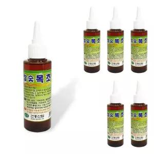 발관리 탈취효과 국산 목초액 숙성 참숯목초액 목초원액 110ml x(6개)