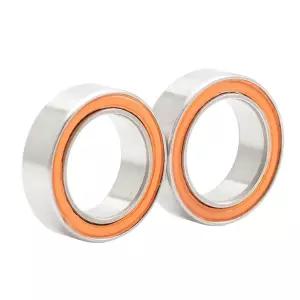 2개 낚시 릴 베어링 8 * 12 3.5mm SMR128 2RS 스테인리스 스틸 하이브리드 세라믹 공기