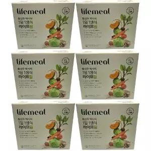 이롬 황성주 생식 라이프밀 1일 1생식 아침간편식 30g x 14포, 6개 / N