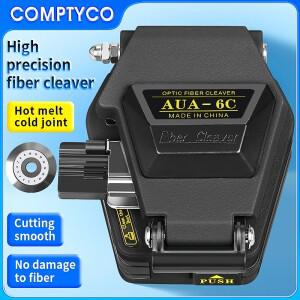 COMPTYCO AUA-6C/AUA-60C 광섬유 절단기 FTTH 콜드 커넥션 핫 멜트 케이블 나이프 도구 16면 블레이드