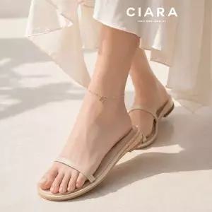 [하프클럽/씨아라]CIARA 14K Grosseto 친케캐럿 클로버 발찌(GoldPlated)