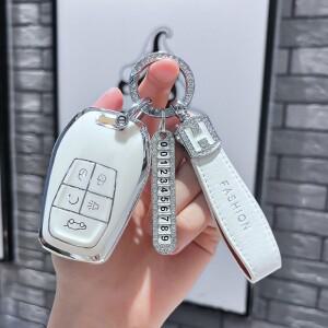 TPU 자동차 리모컨 키 케이스 커버 보호 쉘 포브 동남아시아 DX3 브라운 링지 V5 링위에 액세서리용