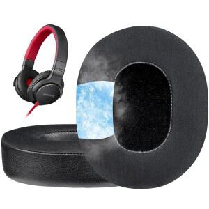 소니 MDR-ZX750(ZX750BN / ZX750AP ZX750DC) 헤드폰용 소울윗 이어패드 교체 소음 차단 폼이 있는 쿠션-CG 블랙