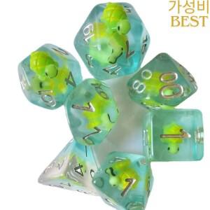 7고급 거북이 동물 정장 대외 거래에서 매우 인기 수지 테이블 게임 주사위에 적합