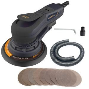 MAXXT 6인치 5.0mm/2.5mm 다기능 자동차용 브러시리스 무선 랜덤 전동 오비탈 샌더 가변 속도 자동차 샌딩
