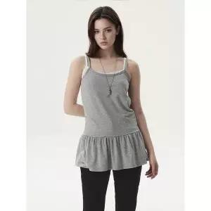 [후아유][AK수원점] [후아유] 여성 Ribbed Sleeveless WHRNG1292F