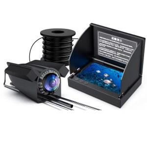 어군탐지기 수중 카메라 초화질 해양 수중캠 낚시 HD스크린 프로브 화면 백색등 20m 15m HD 3인치 모니터