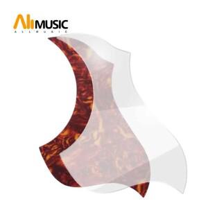 독수리  Pickguard 어쿠스틱 기타 스티커 투명하고 거북이 쉘 색상