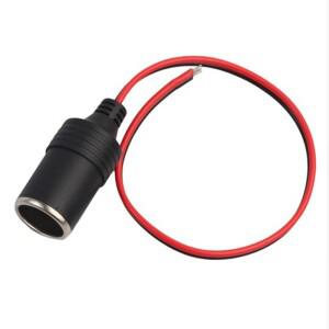30cm 공용 12V 10A 120W 자동차 시가 라이터 여자 소켓 플러그 충전기 케이블 전원 커넥터 어댑터
