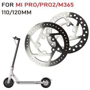 전기 스쿠터 디스크 브레이크 로터 MI Pro M365 용 내구성 있는 자전거 110mm 120mm