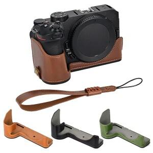 Nikon Z30 / Z50 II 카메라 가방 그립용 가죽 하프 케이스스트랩 포함