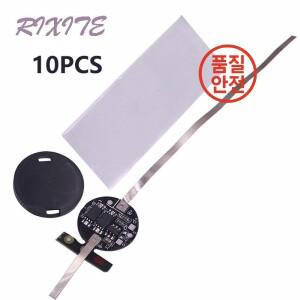 10PCS 3.7v 18650 Diy 리튬 배터리 보호 Pcm 니켈 플레이트 벨트 플라스틱 열 수축 튜브
