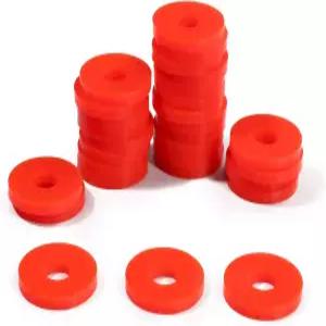 라이트레인지 30 PCS 기타 프리미엄 스트랩 잠금장치 실리콘 고무보다 부드러운 보호 블록