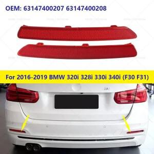 리어 범퍼 리플렉터 스트립 63147400207 - BMW 호환 320i (F30 F31)