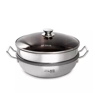 일품 통3중 스테인레스 찜냄비 찜솥 36cm 찜냄비 찜솥 찜기 양수