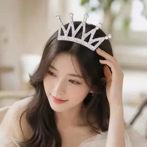 [라일리여성언더웨어] Rly 머리띠 왕관 헤어액세서리 여성 파티 소품 결혼식