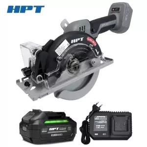 HPT 충전 원형톱 5.5인치 140mm MA20-MS214 마끼다 호환+4.0 배터리 1개+급속 충전기